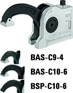 Зажим BAS-C compact, крепежное отверстие разрезное BSP-C10-6